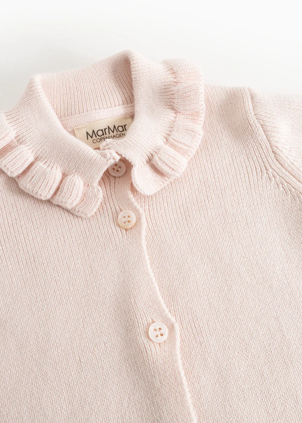 MarMar Copenhagen Tilda B strik cardigan Rosa flæse