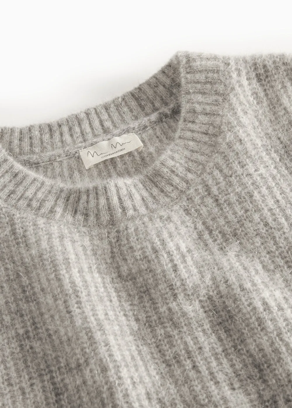 MarMar Tajo W strikvest Morning Dew Mel. mohair dame S-XL