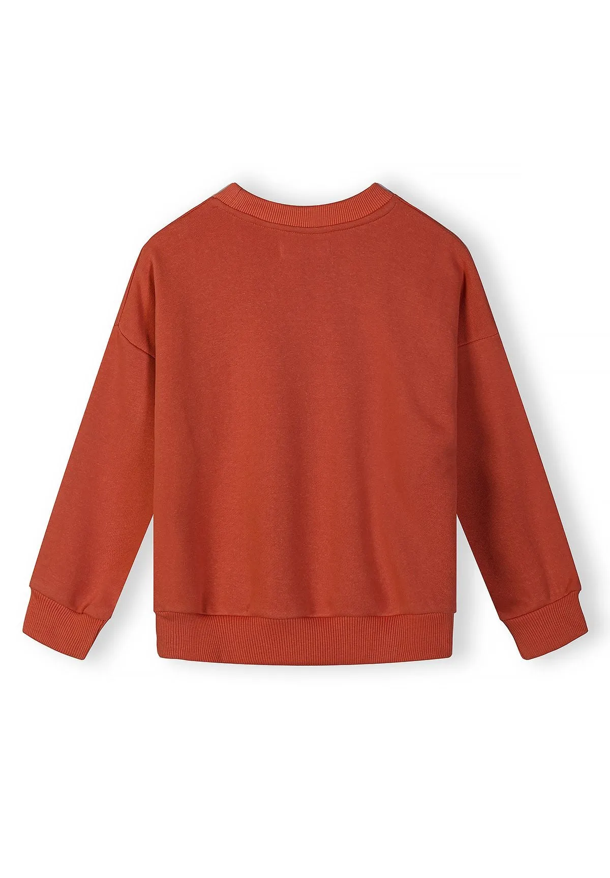 Minoti 44804 sweatshirt blå rød 2-pak
