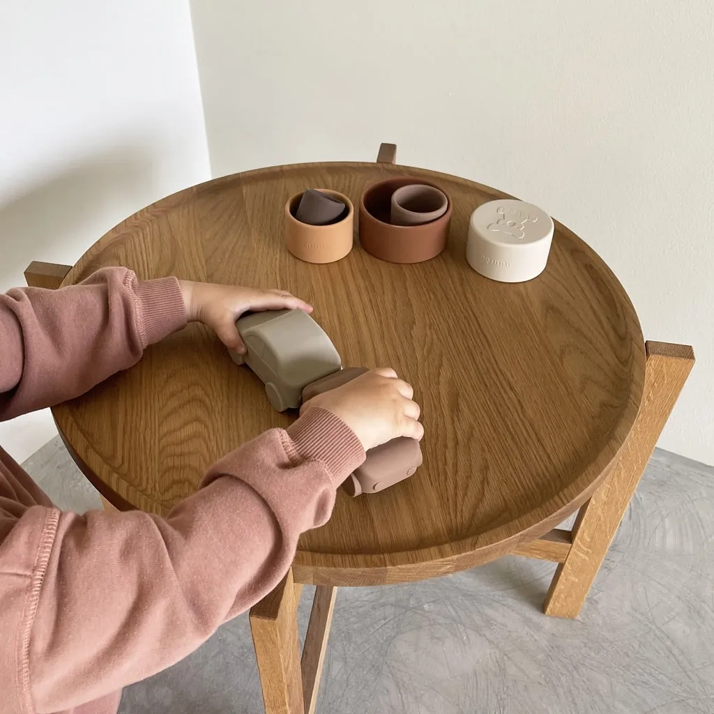 nuuroo Gry legebiler 2-pak Cobblestone silikone