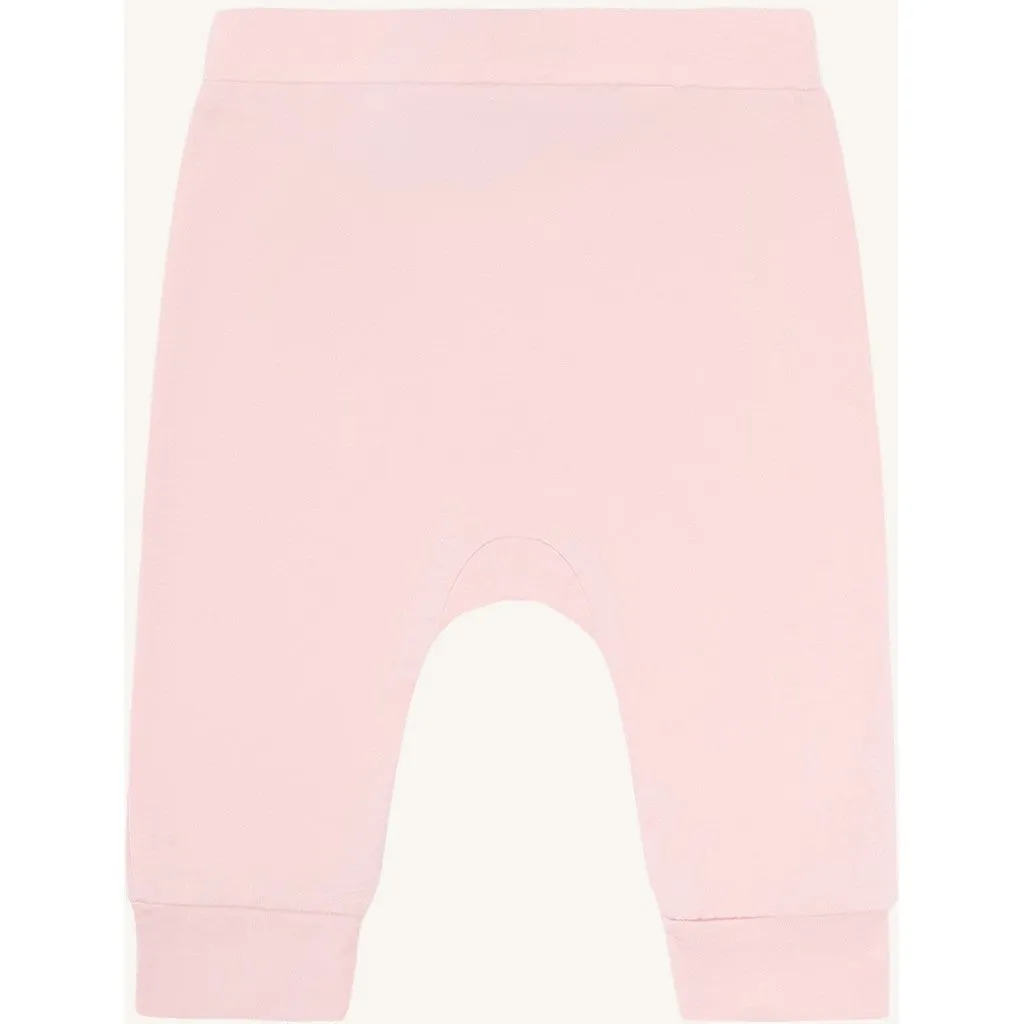 Hust & Claire Gusti Solid joggingbukser chalk pink bambus