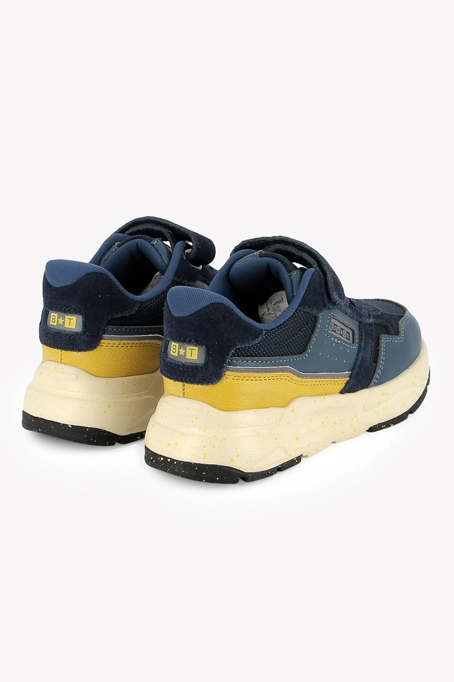 Bonton Yard Jogger sneakers blå velcro