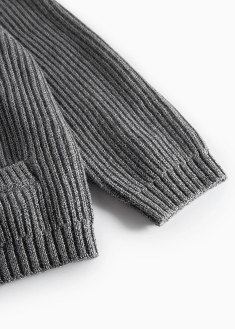 MarMar Tarono strik cardigan Grey Melange uld