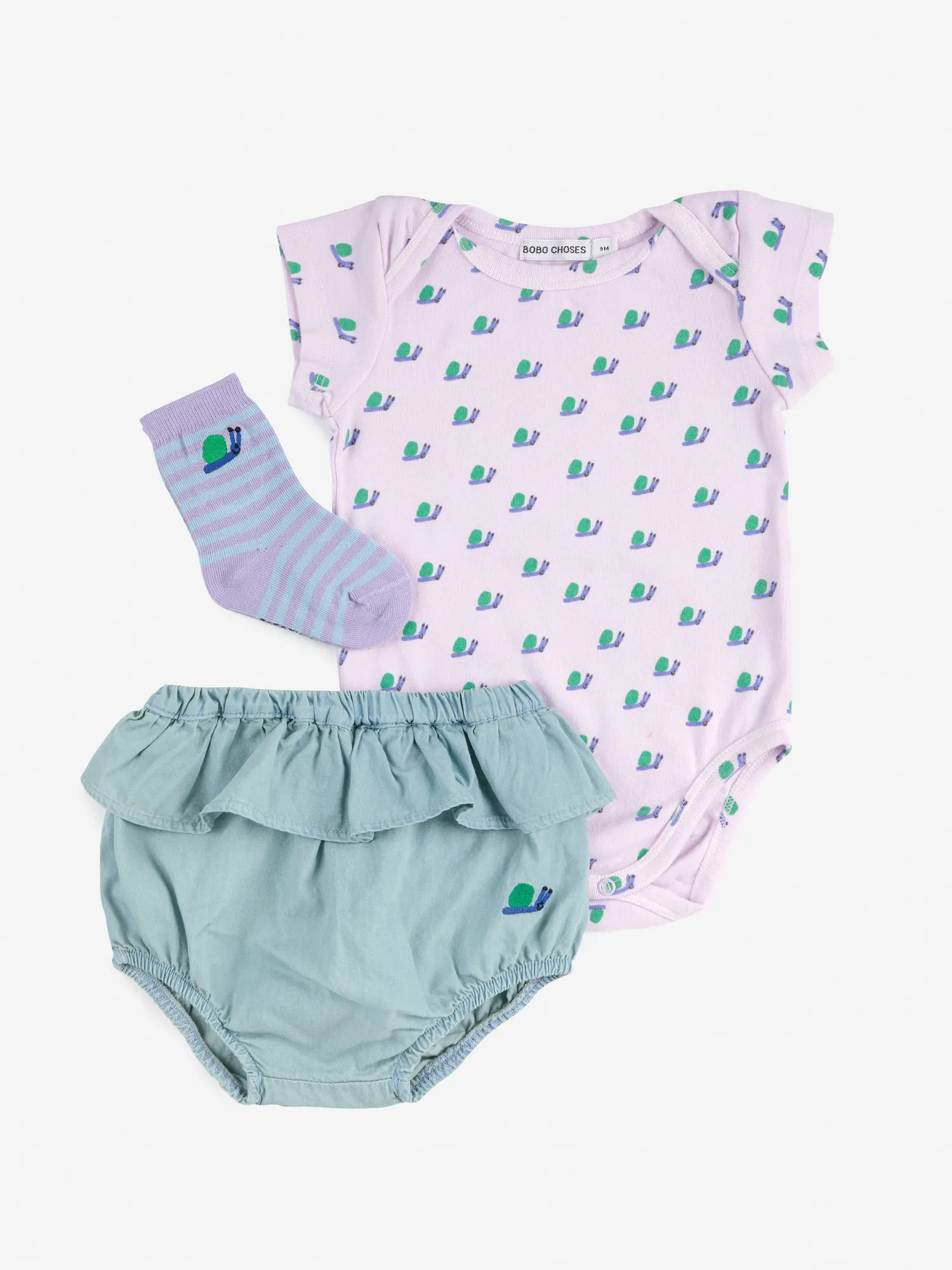 Bobo Choses 125AB105 babytøj 9 mdr prøvemodel