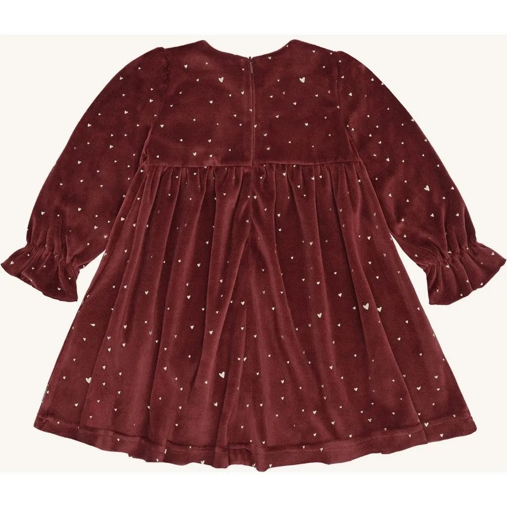 Hust & Claire HCDonna kjole New Maroon polyester