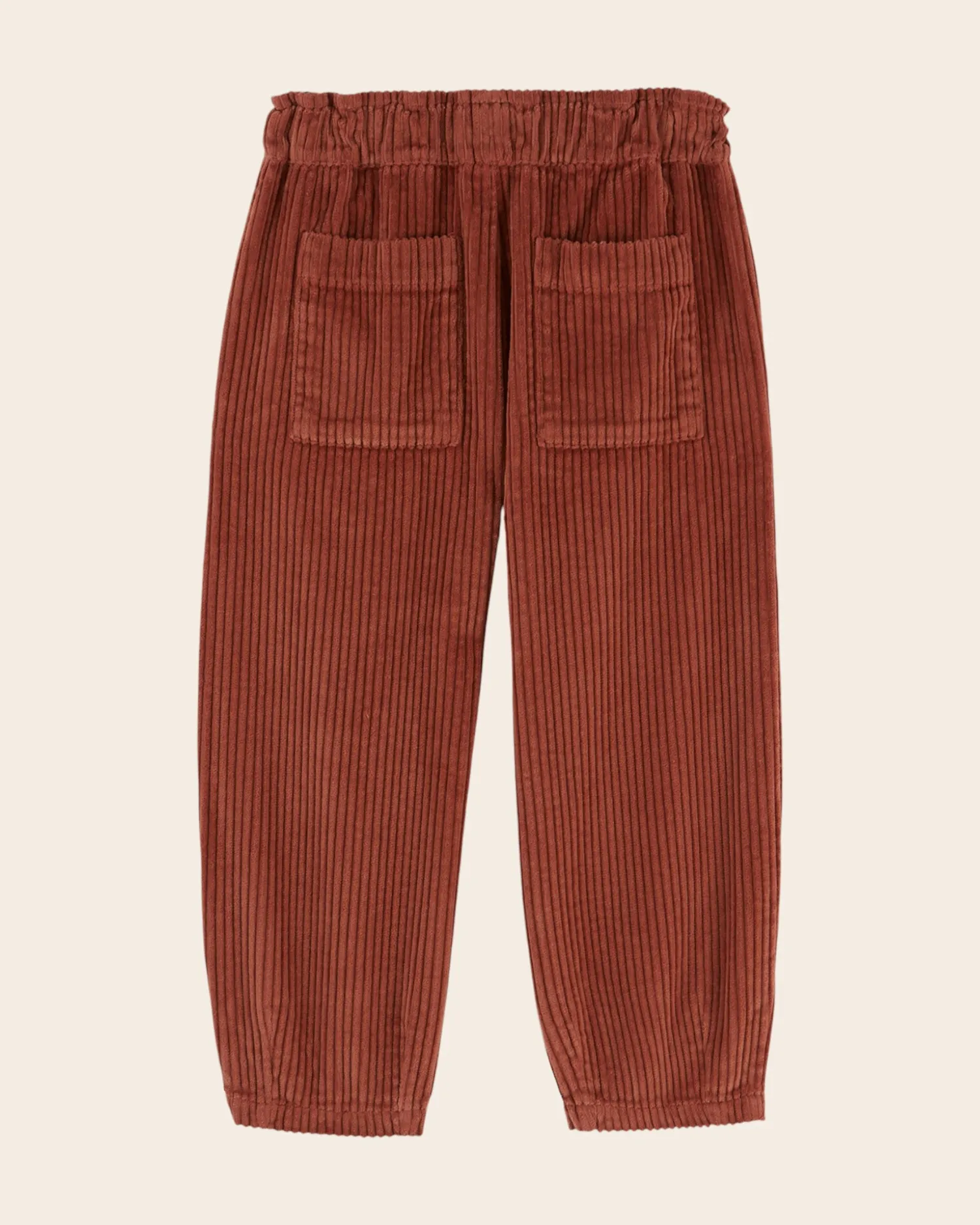 Emile et Ida Acajou joggingbukser brun velour