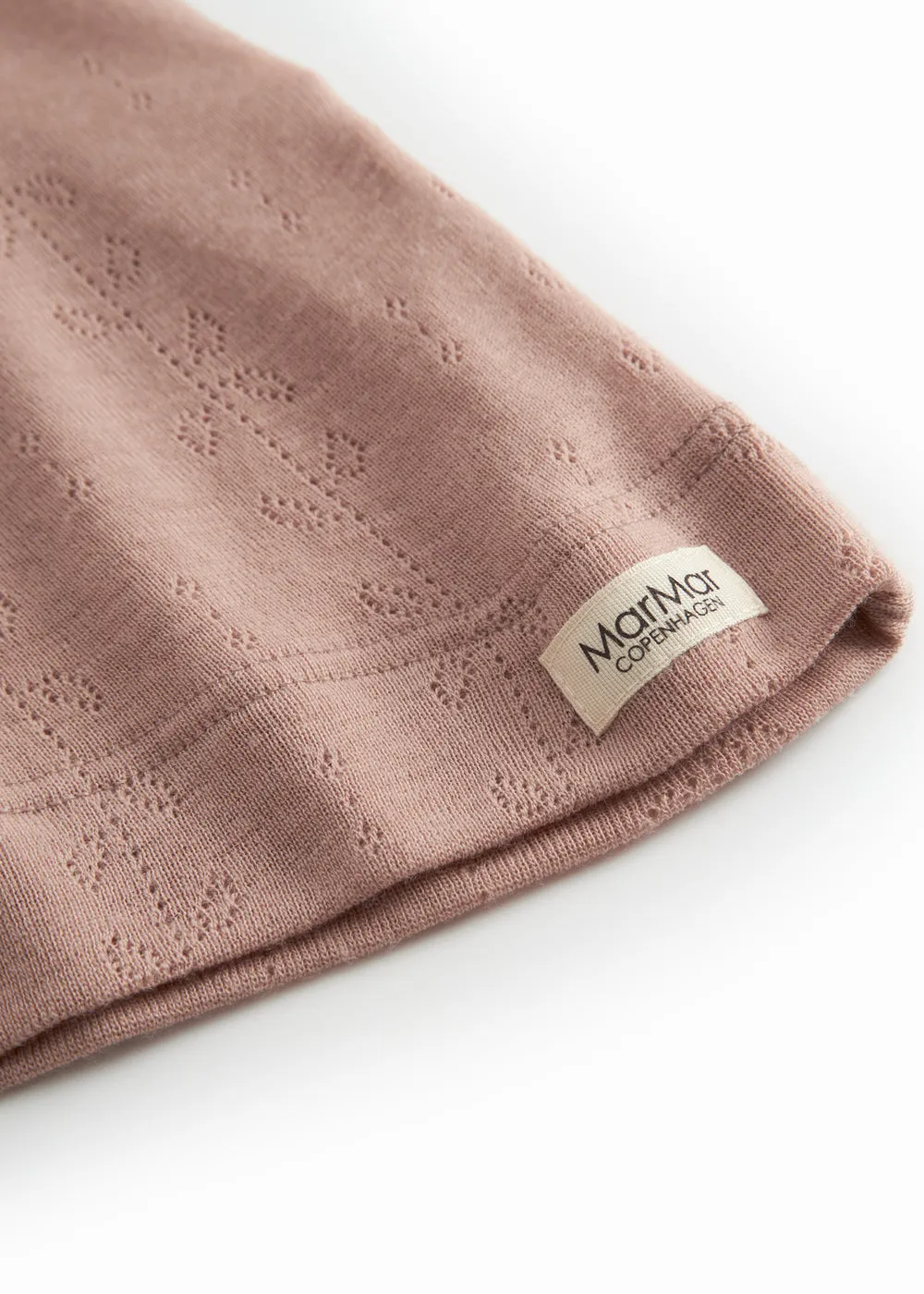 MarMar Strap Vest undertrøje Burnt Rose uld