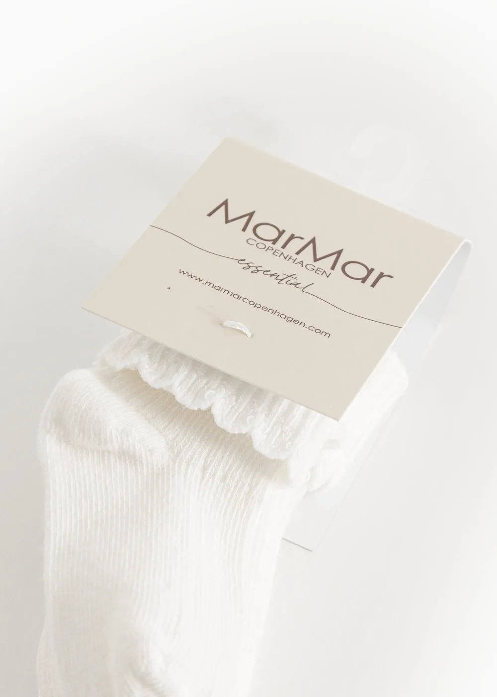 MarMar Newborn Socks strømper Gentle White 2-pak