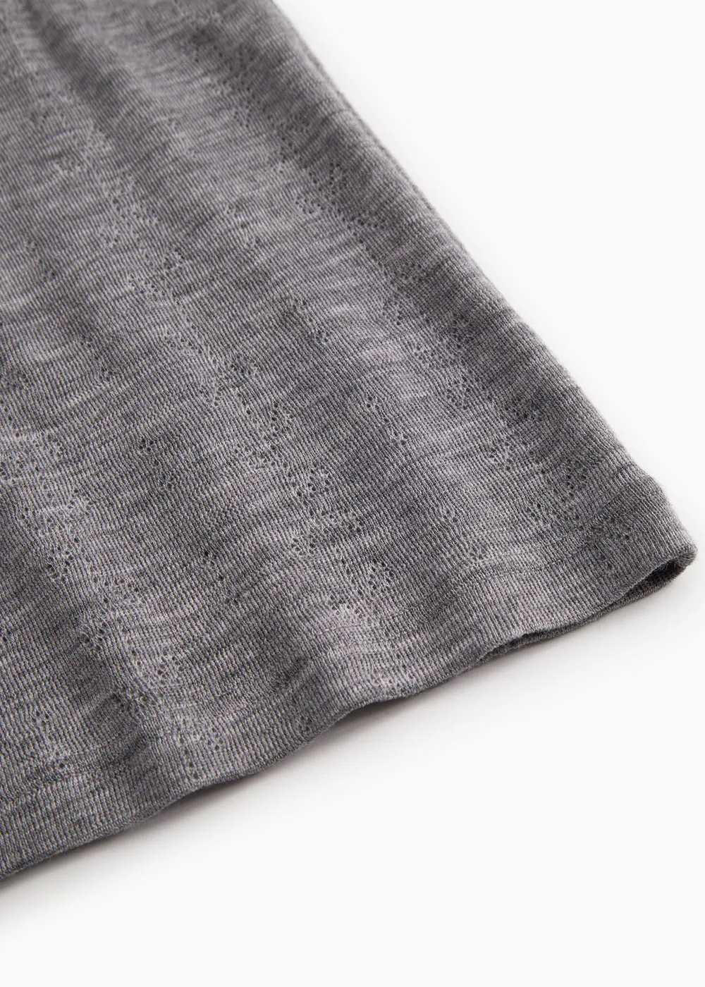 MarMar Copenhagen Tamra W T-shirt Grey Melange uld