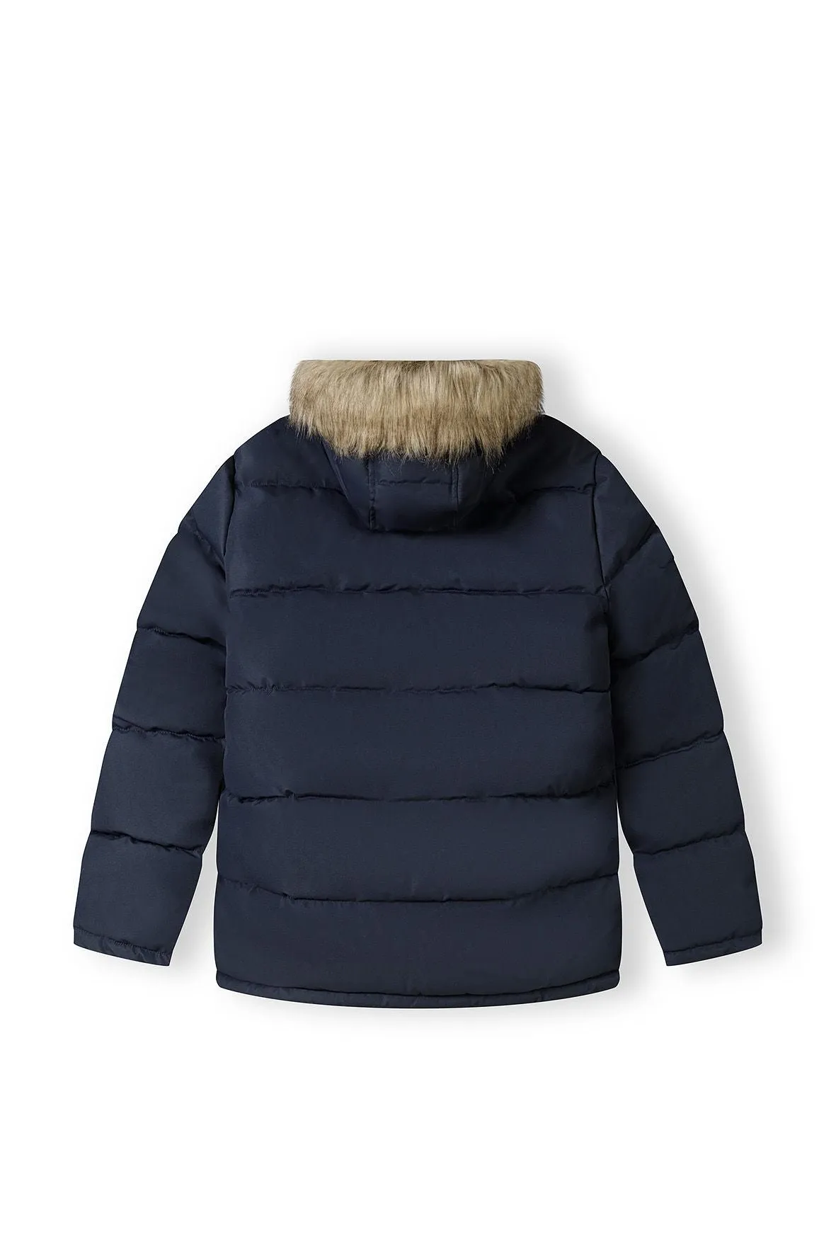 Minoti dynejakke herre marineblå polyester