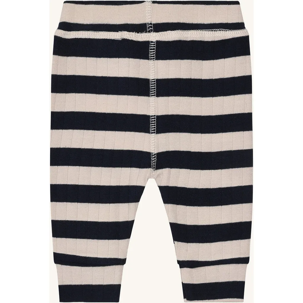 Hust & Claire HCLuca leggings More Navy økologisk bomuld