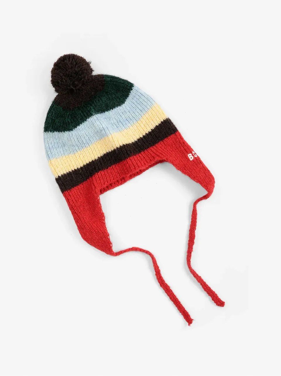 Bobo Choses stribet hue flerfarvet uldblanding HEAD48