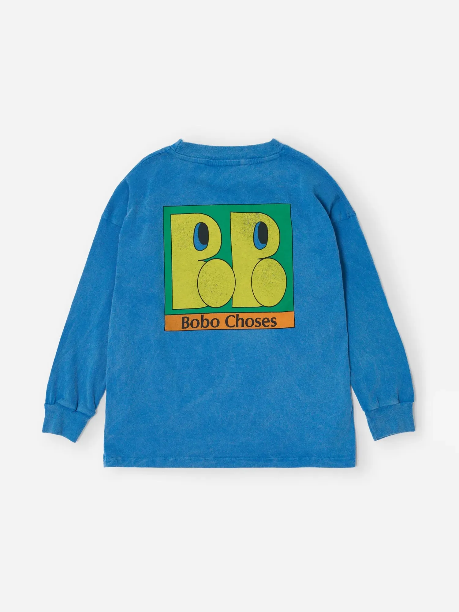 Bobo Choses Boo T-shirt blå 4-5 år økologisk bomuld