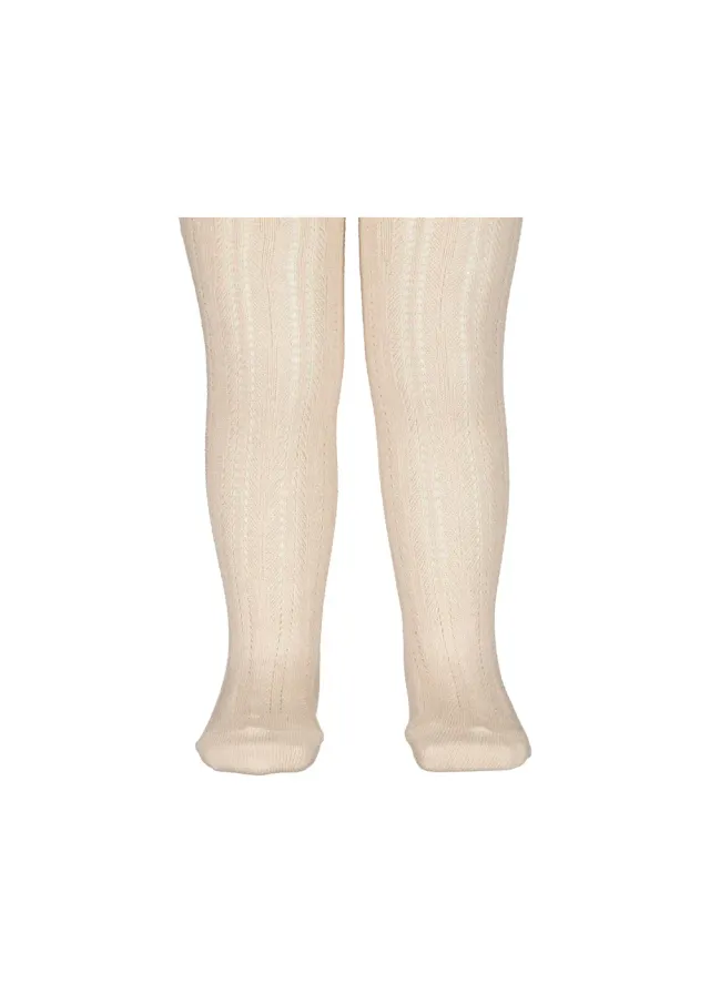 MarMar Tights Pointelle strømpebukser Moon rose