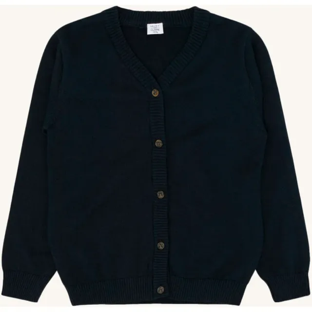 Hust & Claire Carsten cardigan Navy økologisk bomuld