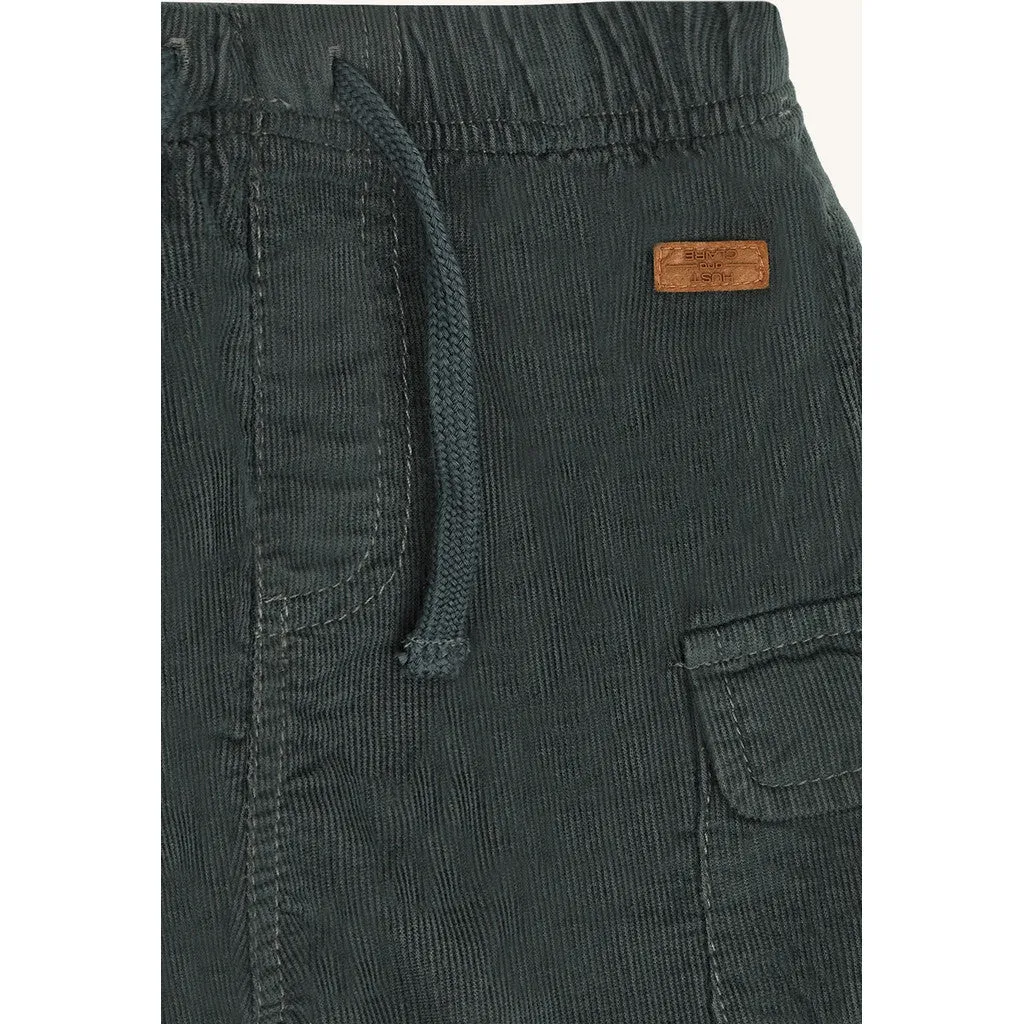 Hust & Claire Tue Corduroy bukser Balsam Green