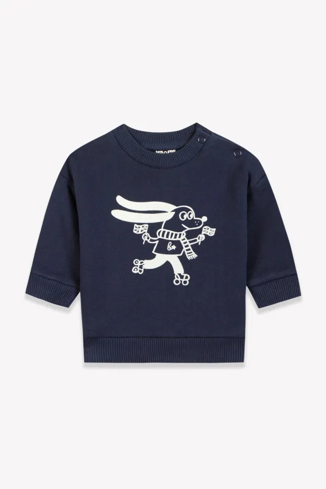Bonton Lame sweat hund bomuld baby