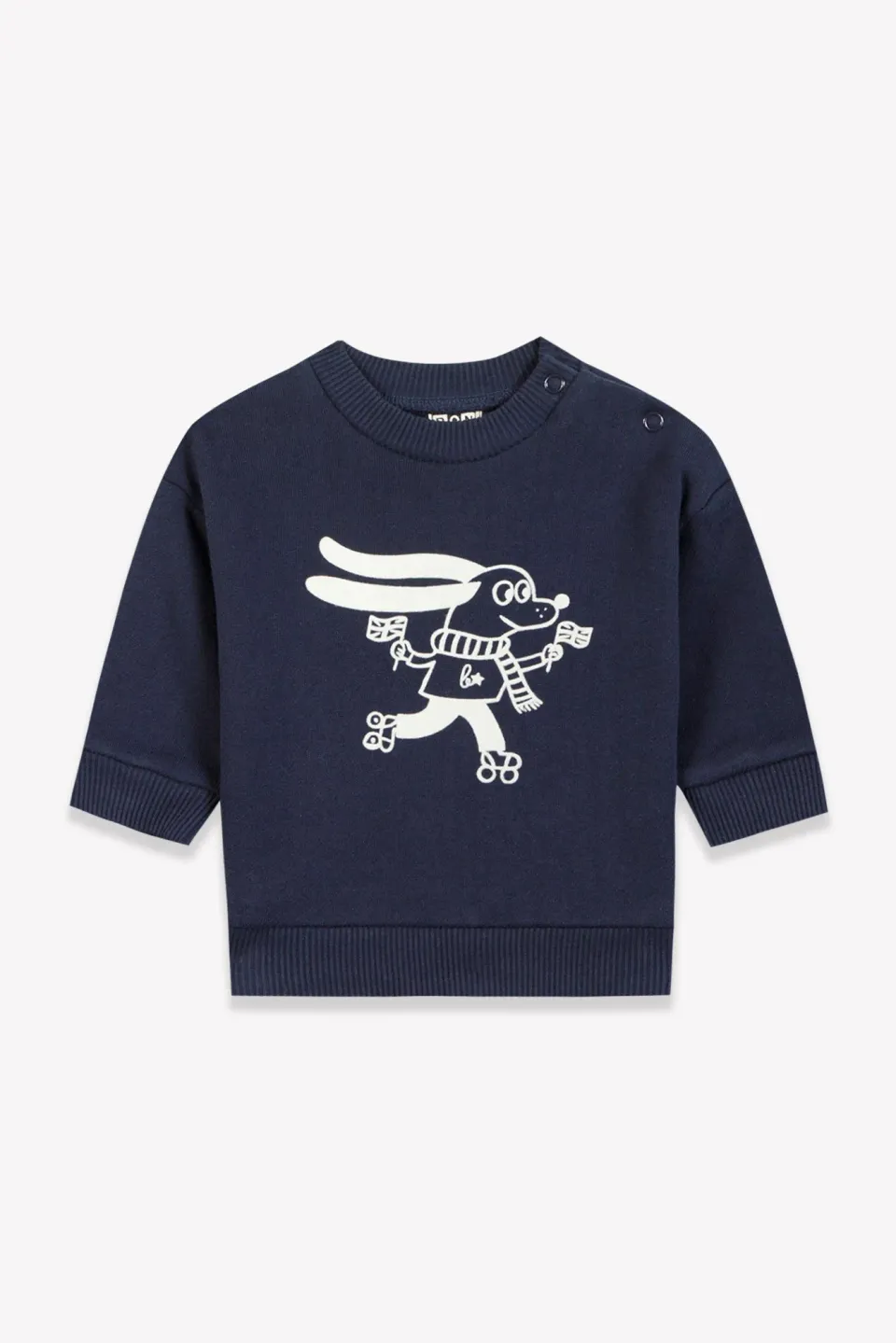 Bonton Lame sweat hund bomuld baby