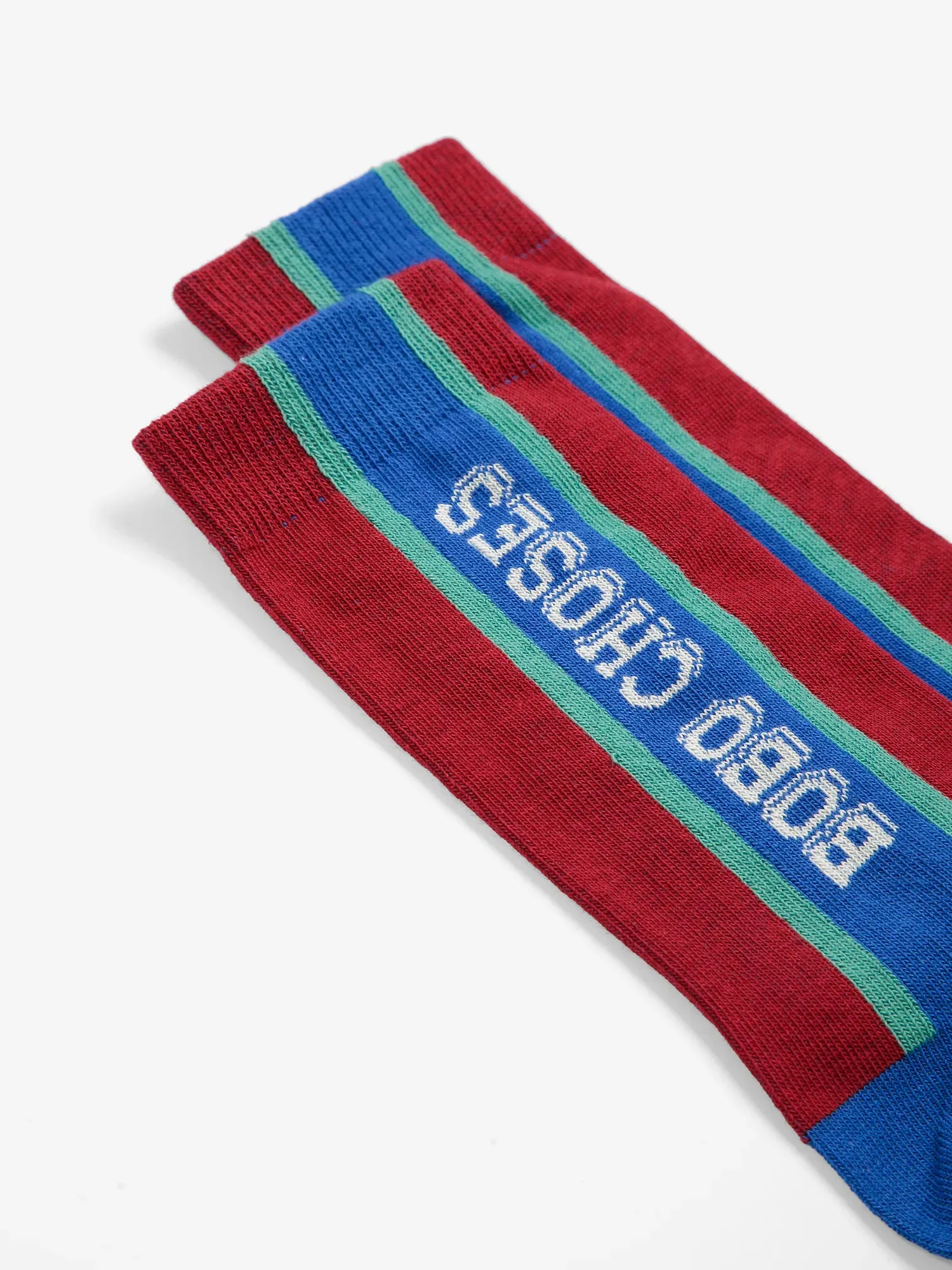 Bobo Choses All About Monsters ekstralange strømper bordeaux 23-25