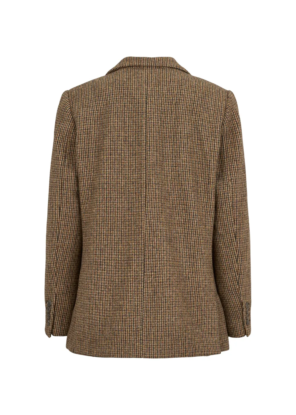 MarMar Java W Earthy Check uldjakke S uld