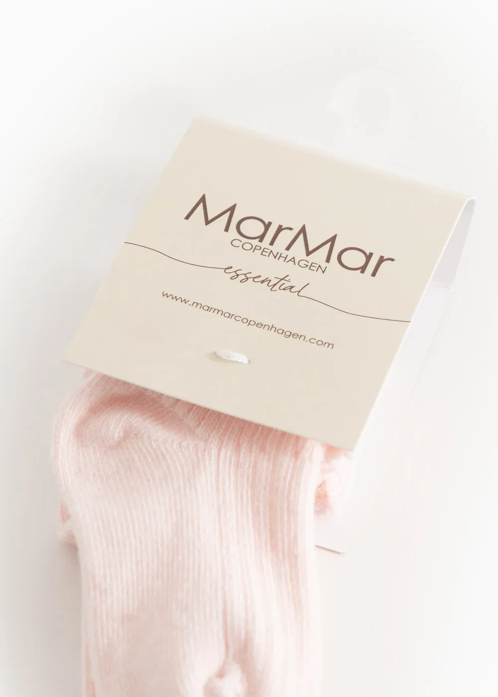 MarMar Newborn Socks Scallop 2-pak Rosa rib