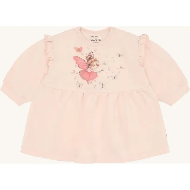 Hust & Claire Kristi Baby Fairy kjole Quartz bomuld