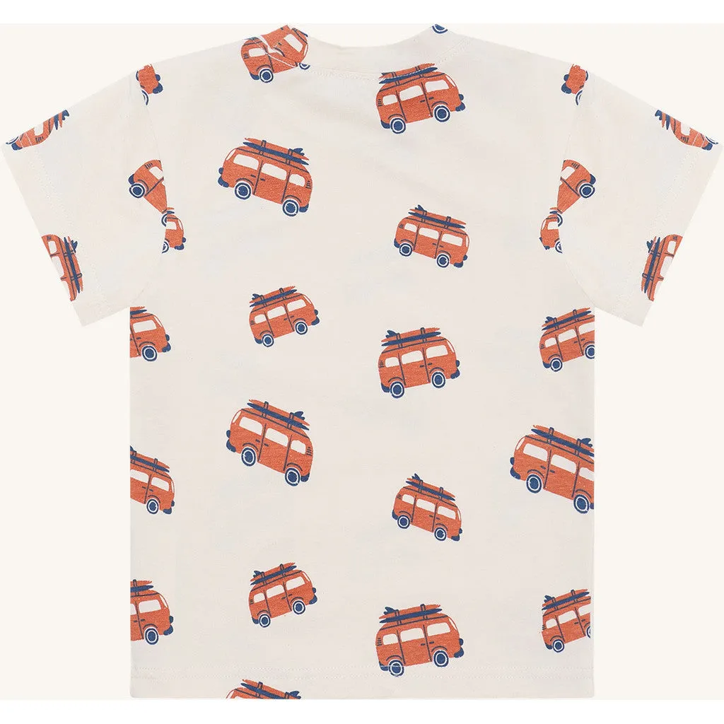 Hust & Claire HCAnton Van t-shirt sandshell bomuld