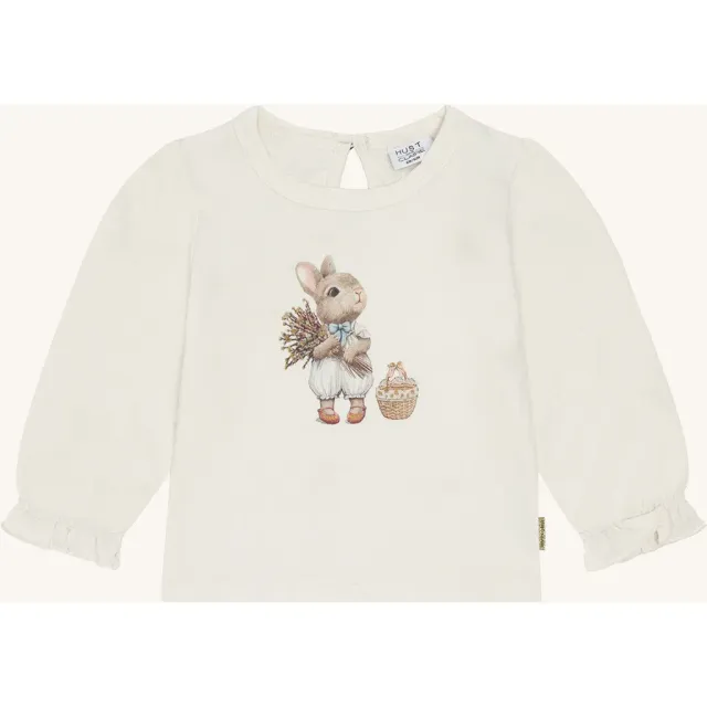 Hust & Claire Alma Sweet Bunny langærmet t-shirt Sugar