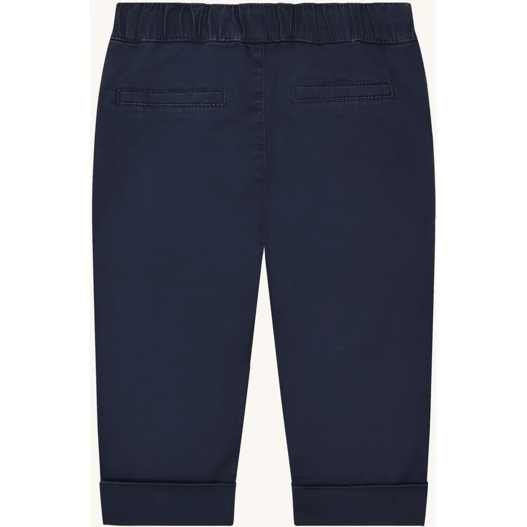 Hust & Claire Trevor Twill bukser More Navy bomuld