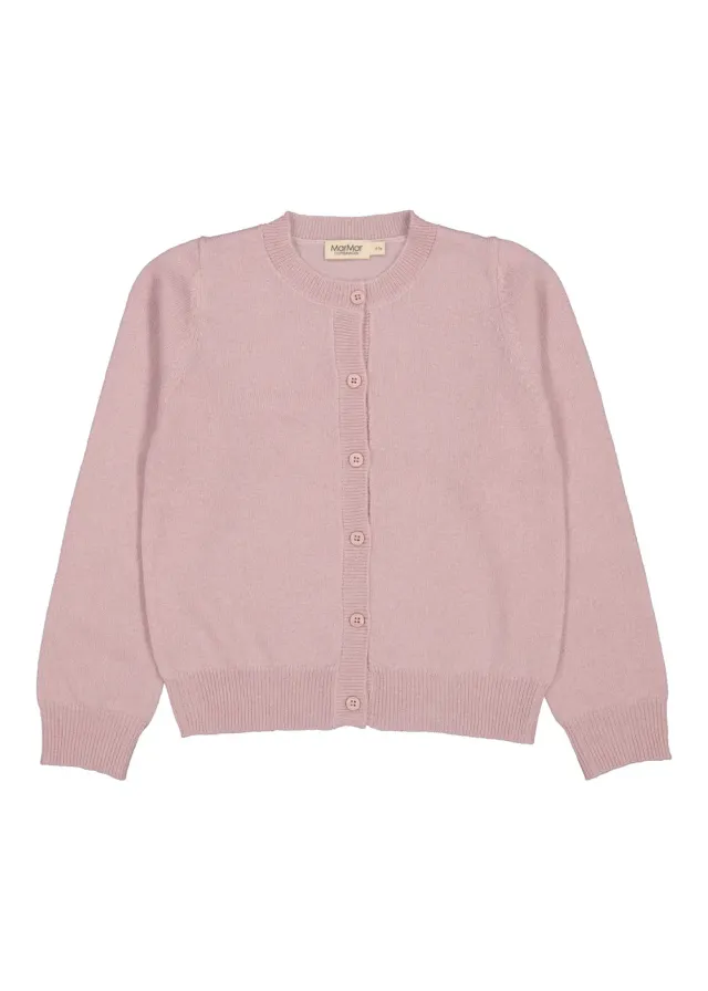 MarMar Tepi kashmir cardigan Light Plum uld