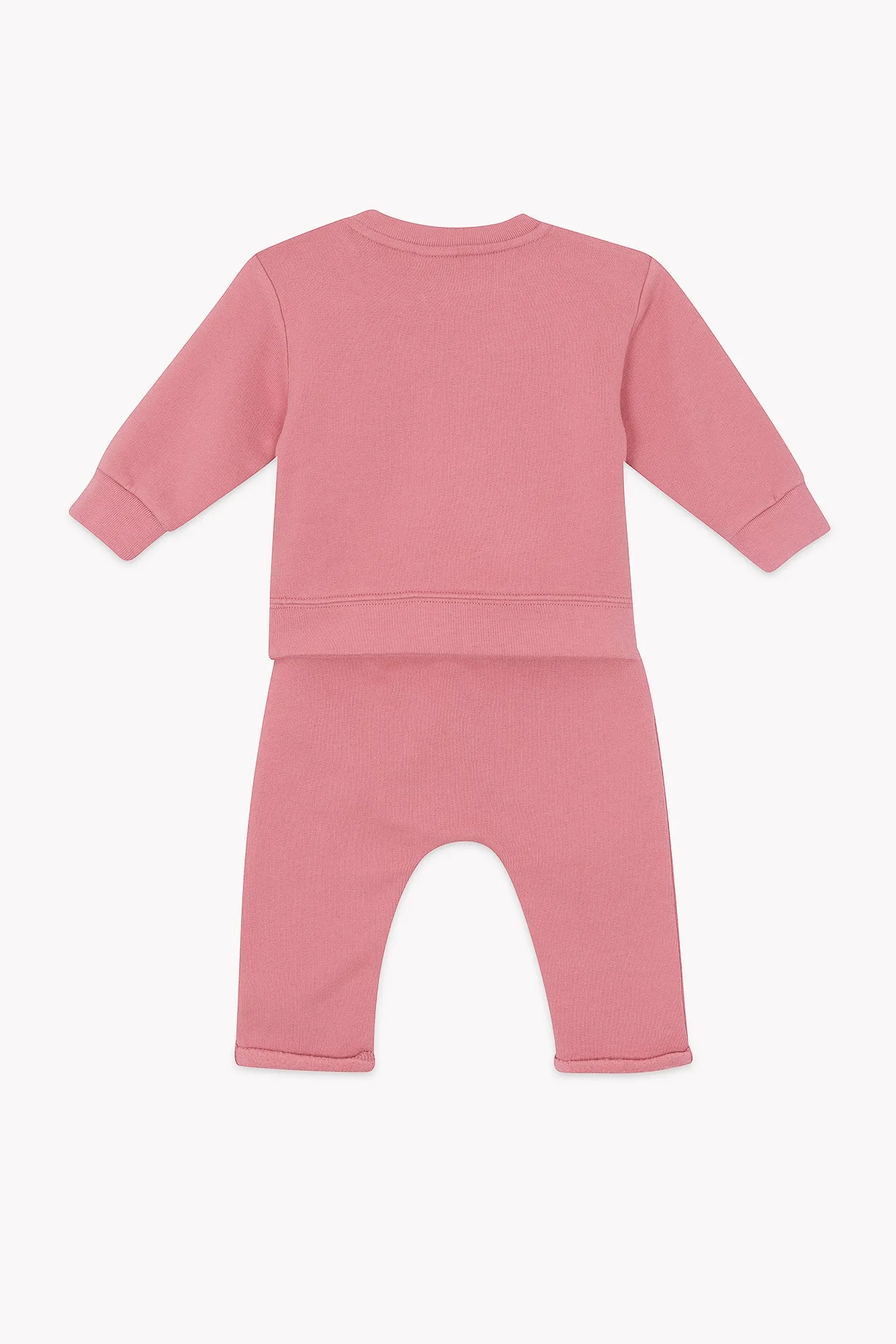 Bonton Buddies sæt til baby lyserød bomuld