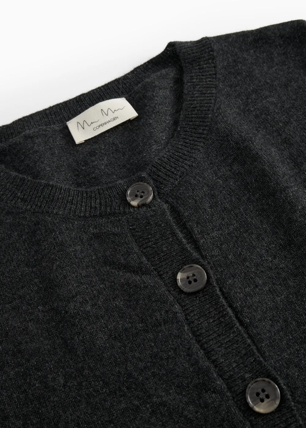 MarMar Tepi W cardigan Black Grey kashmir