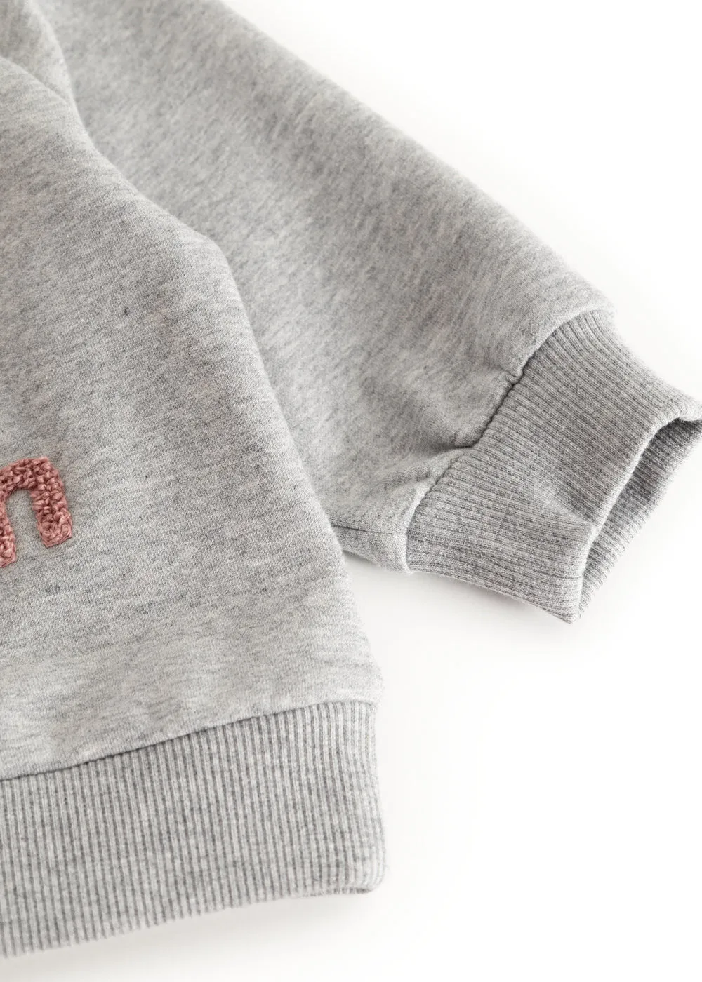 MarMar Theos B bluse Cloud Grey Logo sweat