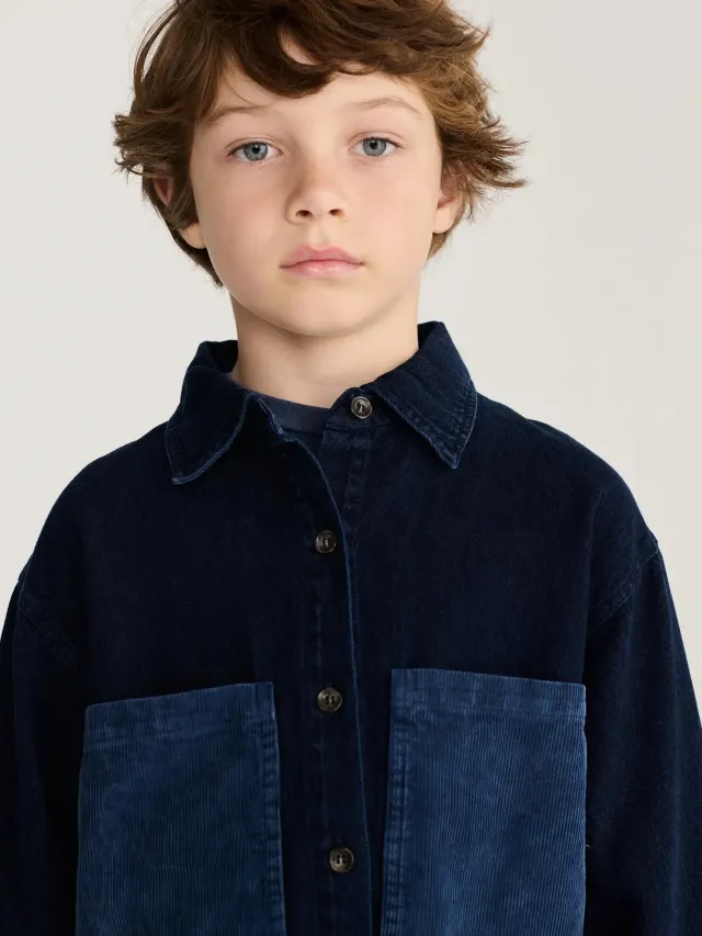 Bobo Choses Booo Tag denimskjorte 2-3 år mørkeblå