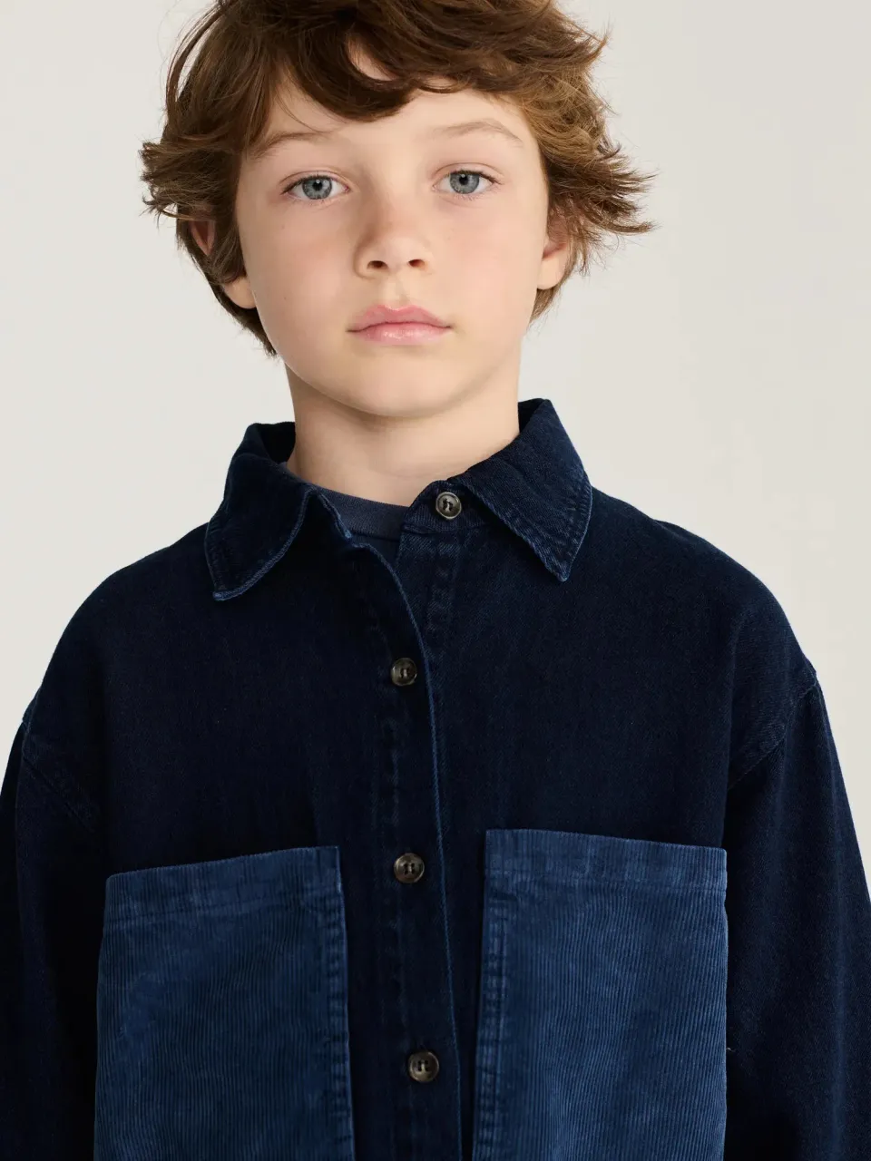 Bobo Choses Booo Tag denimskjorte 2-3 år mørkeblå