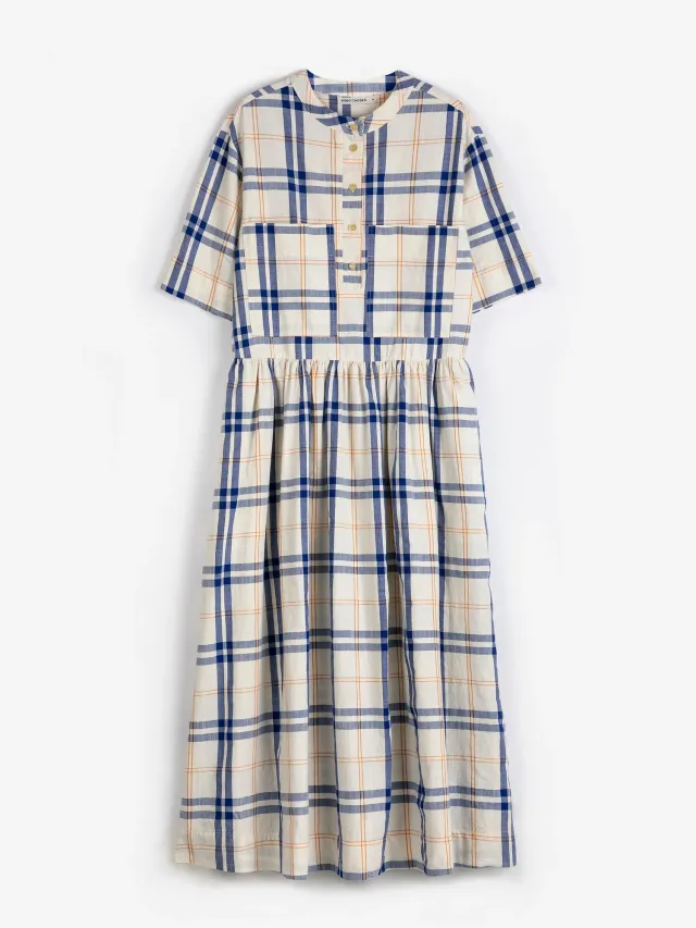 Bobo Choses Fun Tartan kjole bomuld XS sample