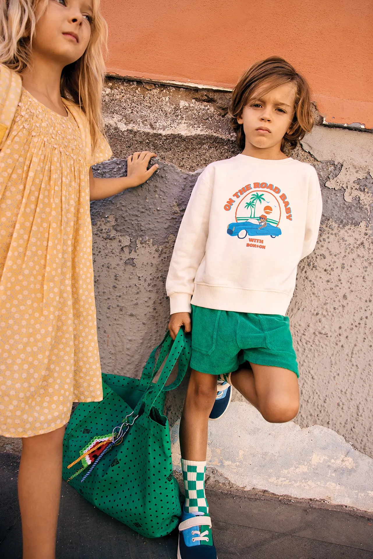 Bonton Jo Vert Paradise mulepose grøn