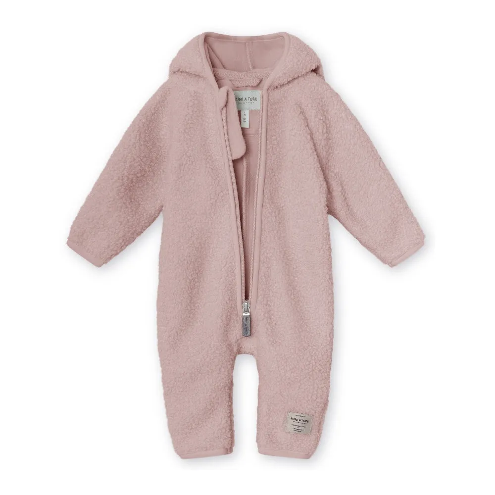 MINI A TURE Matadel heldragt Cloudy rose teddyfleece