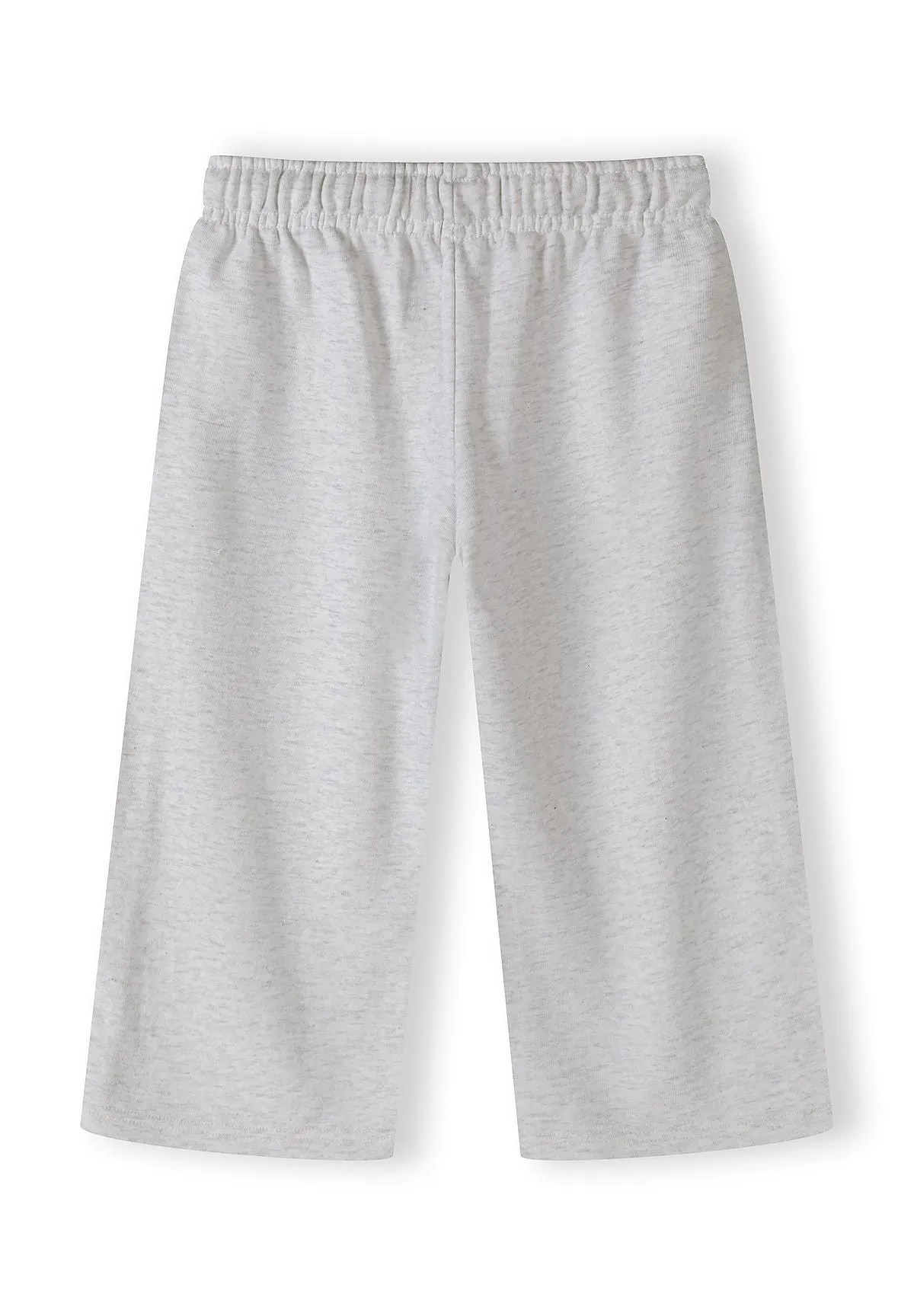 Minoti 44756 joggingdragt til piger gråmeleret fleece