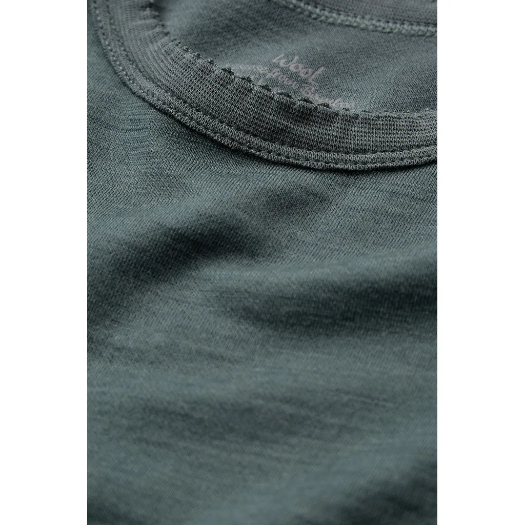 Hust & Claire Abba bluse Balsam Green uld bambus