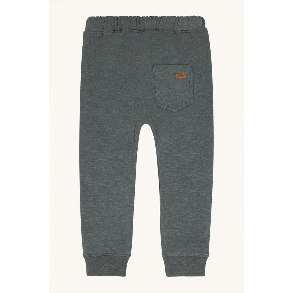Hust & Claire HCGeorge Joggingbukser balsam green børstet
