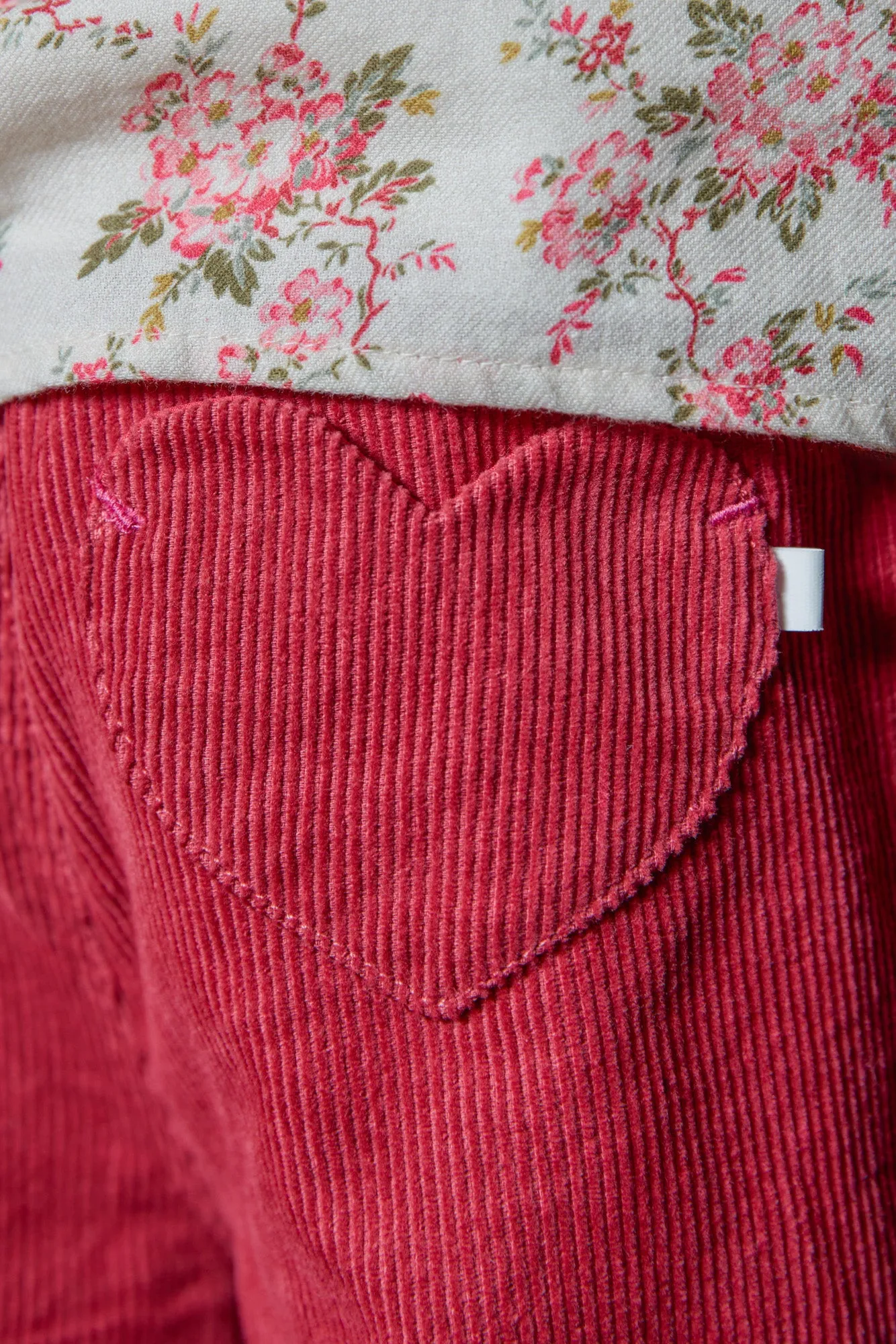 Bonton Pampa Rose fløjlsbukser lyserød
