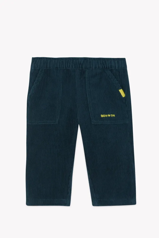 Bonton Darius bukser Blue Lake fløjl