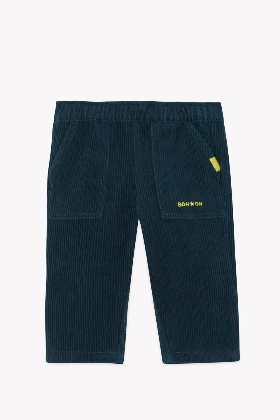Bonton Darius bukser Blue Lake fløjl
