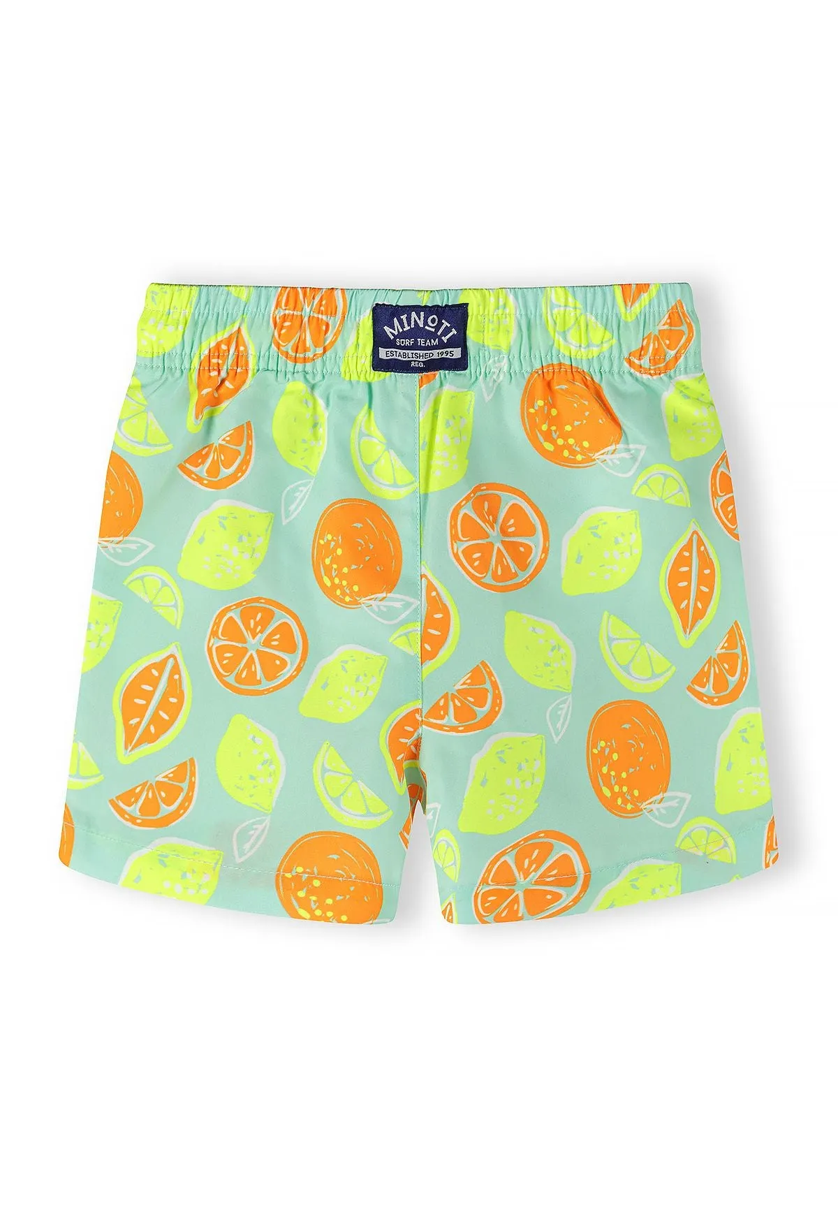 Minoti 44506 badeshorts til drenge mint 2-pak