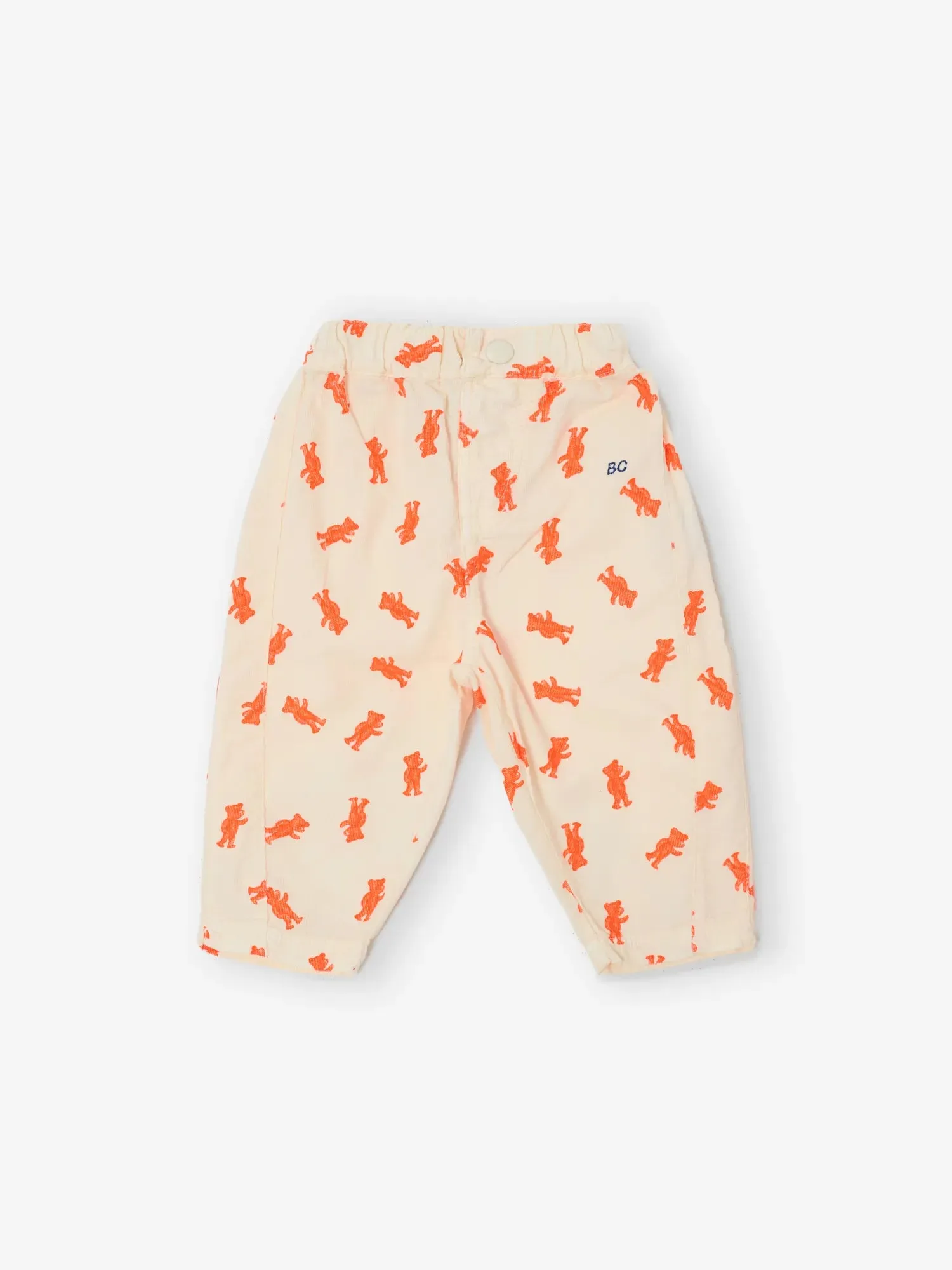 Bobo Choses Softpaw Monster denimbukser lyserød