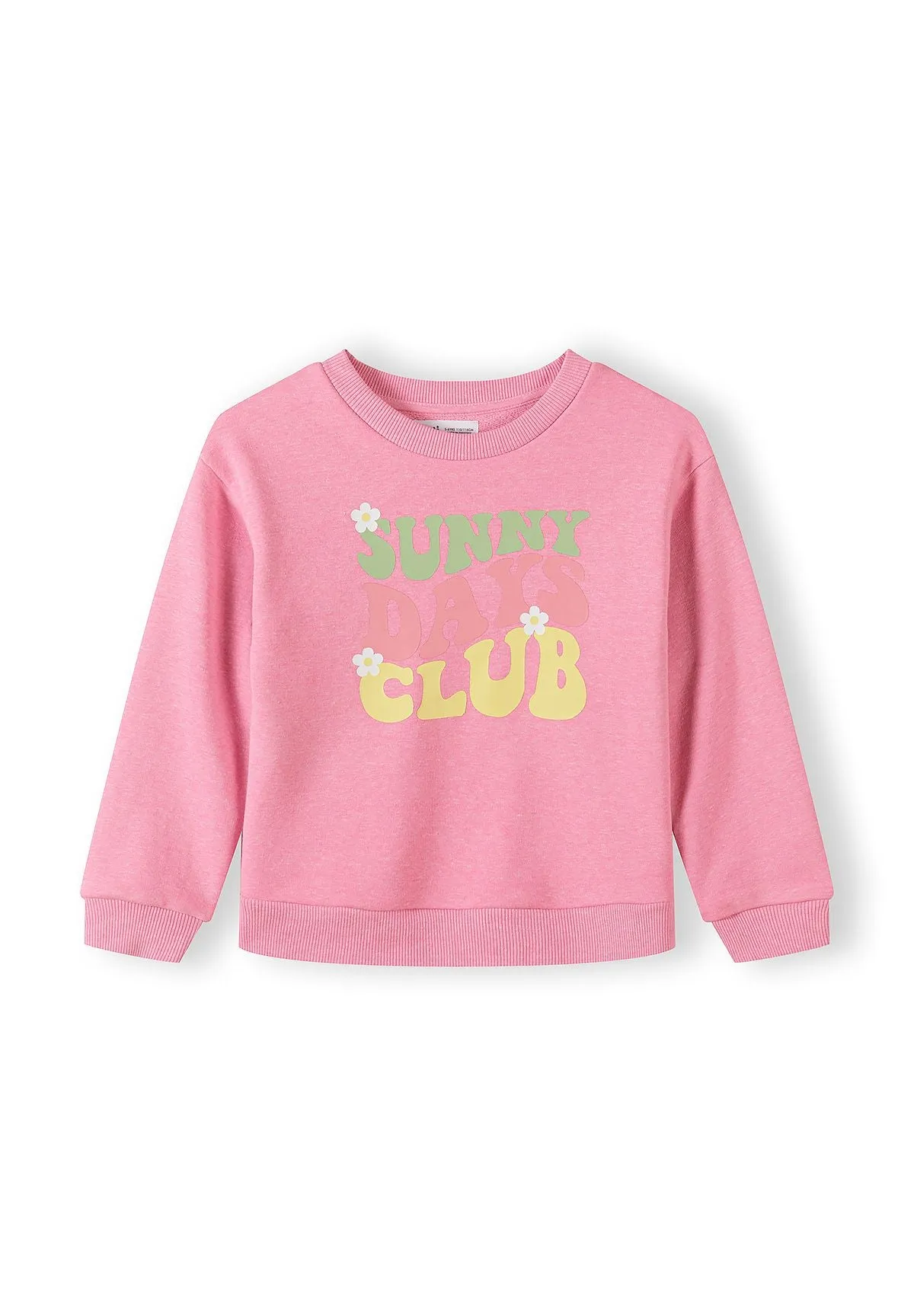Minoti 44733 sweatshirt koral 2-pak bomuld