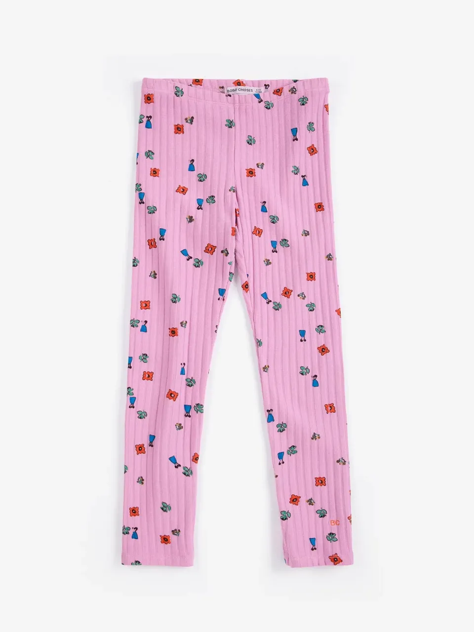 Bobo Choses Blossom leggings lyserød 4-5 år bomuld