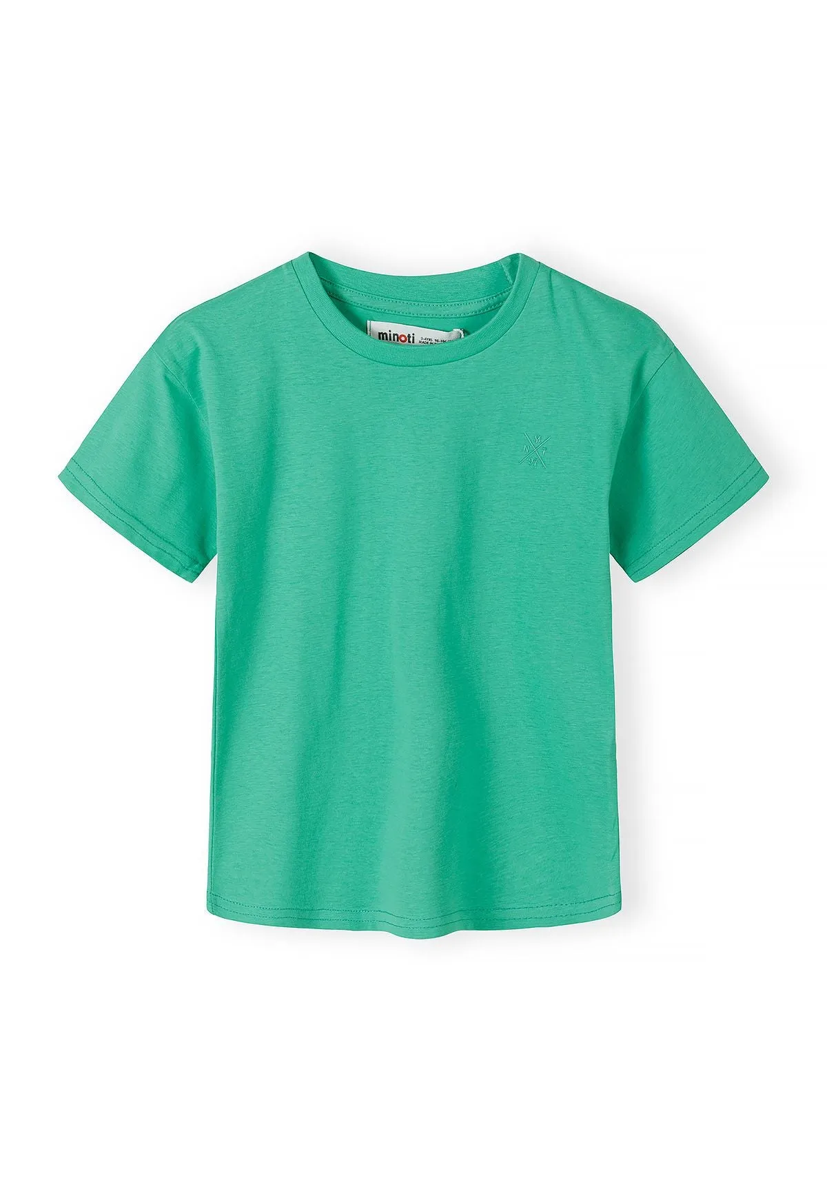 Minoti 44881 t-shirts 7-pak grøn blå til drenge