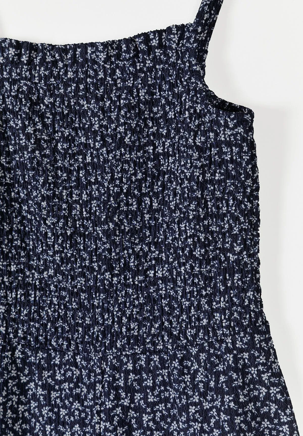Minoti 42829 jumpsuit mørkeblå blomstret